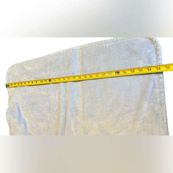🔥POTTERY BARN KIDS Soft Velour Light Blue Infant Baby Blank… - Picture 5 of 7